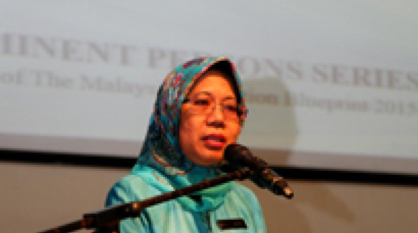 FOCUS ON YOUTH: CEO of SME Corporation Malaysia, Dato’ Dr Hafsah Hashim advocates an entrepreneurial spirit among students to create more job opportunities in the country.