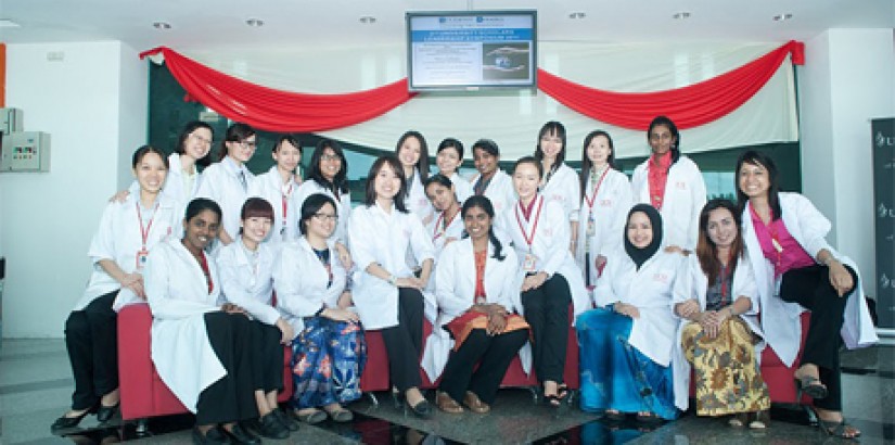 The UCSI University graduated medical students of the class of 06/11