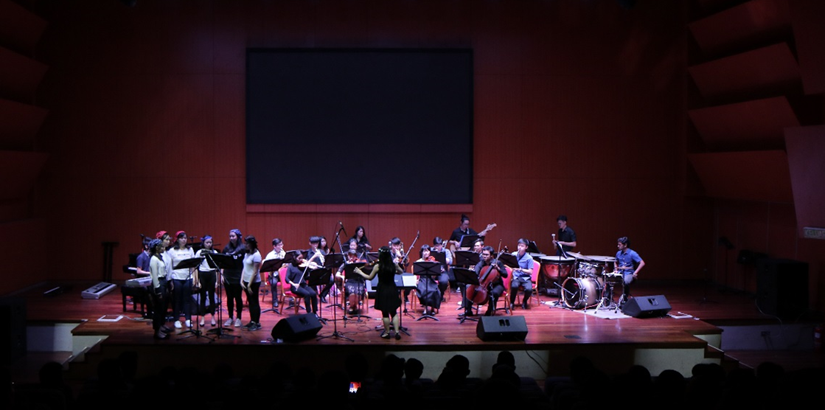 DRAGON SONG: UCSI’s music students delivered a rendition of a song from How to Train your Dragon.