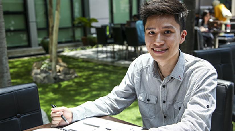  GOING BEYOND: At UCSI, scholars like Bernard Chin enjoy avenues that ensure they are equipped holistically.