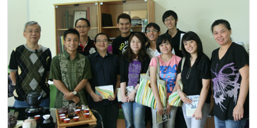 UCSI Alumni members and students who attended the Art of Tea Drinking Talk