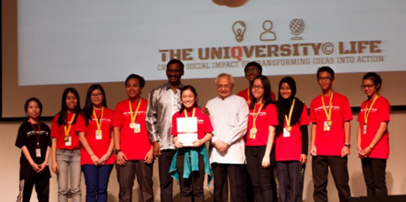  ALL SMILES: Group category winning team brings home medals and UCSI’s bursary.