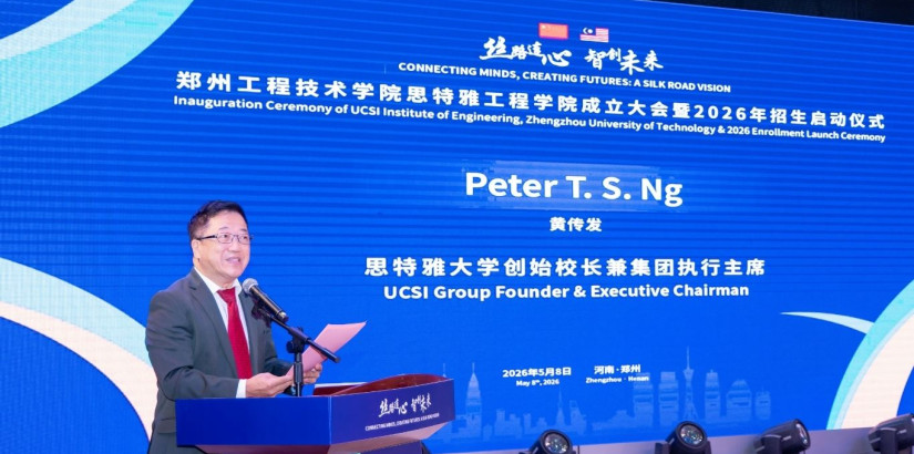 Dato’ Peter Ng looks forward to the continued growth and expansion of the UCSI Institute of Engineering in the years ahead, and to its achieving many more meaningful milestones and significant accomplishments.