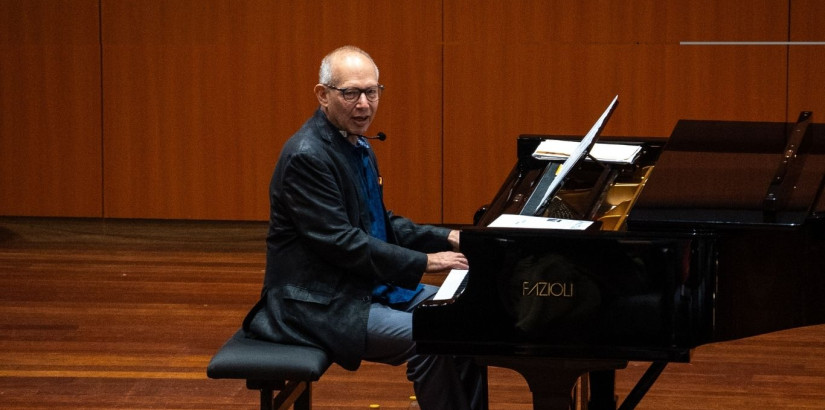 Jazz pianist and educator Ted Rosenthal sharing his artistry at UCSI University’s 4th Piano Pedagogy Conference 2025.