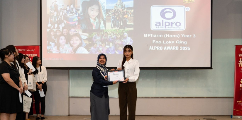 Alpro Award recipient Foo Loke Qing