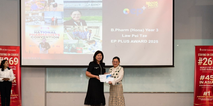EP-Plus Award recipient Law Pei Tze