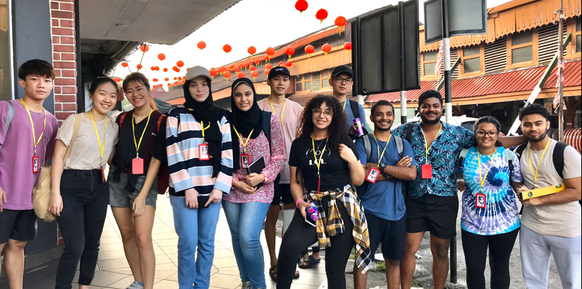 Group photo of UCSI SABE students.