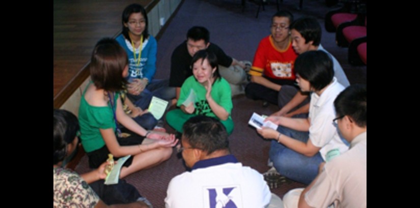 UCSI University Students interacting with their new Buddies