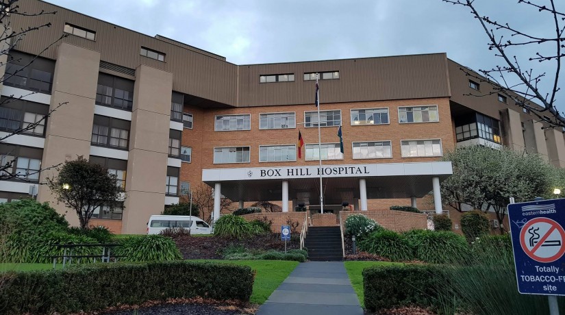 Box Hill Hospital at Melbourne, Victoria, Australia