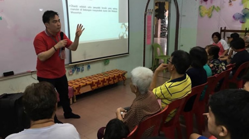 Lim Chee Jack shared the effects of obesity