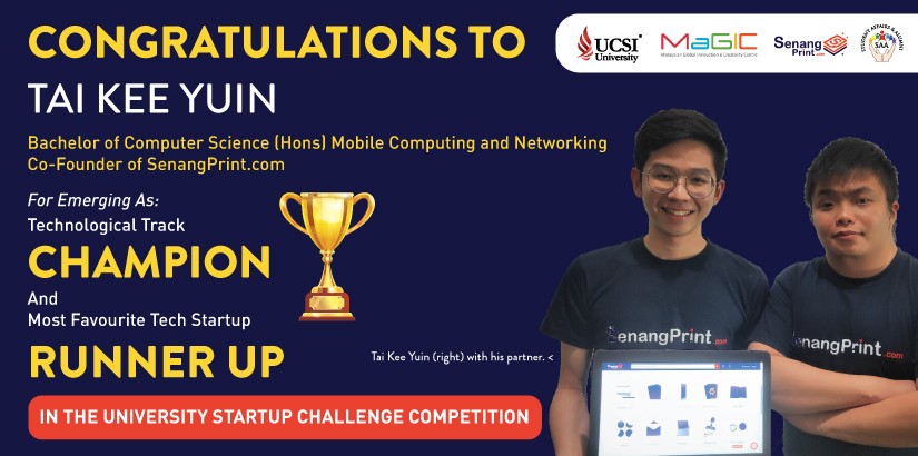 Technological Track Champion and Most Favourite Tech Startuo Runner Up