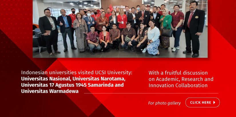 Visit by the Indonesian delegation to UCSI University