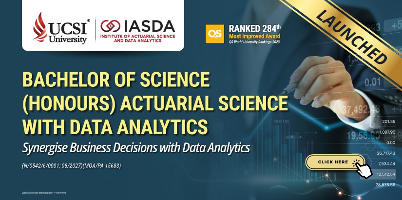 BACHELOR OF SCIENCE (HONOURS) ACTUARIAL SCIENCE WITH DATA ANALYTICS