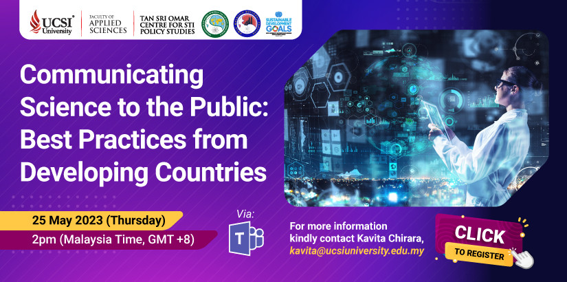 Communicating Science to the public: Best Practises from Developing Nations