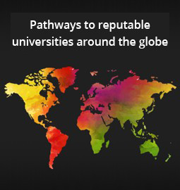 Pathways to reputable universities around the globe