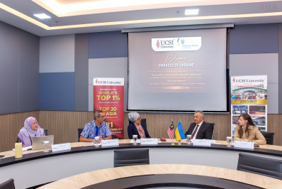 The Ambassador of Ukraine Visits UCSI University The Ambassador of Ukraine Visits UCSI University
