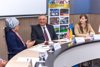 The Ambassador of Ukraine Visits UCSI University The Ambassador of Ukraine Visits UCSI University