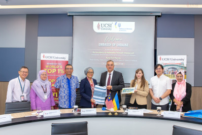 The Ambassador of Ukraine Visits UCSI University The Ambassador of Ukraine Visits UCSI University
