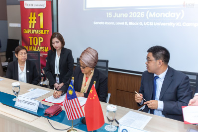 UCSI–FIO MoU Signing on Marine Science and Ocean Sustainability UCSI–FIO MoU Signing on Marine Science and Ocean Sustainability