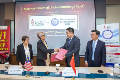 UCSI–FIO MoU Signing on Marine Science and Ocean Sustainability UCSI–FIO MoU Signing on Marine Science and Ocean Sustainability