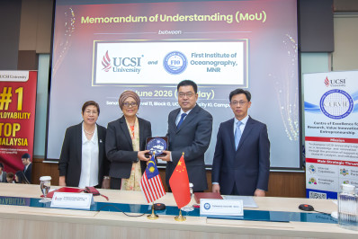 UCSI–FIO MoU Signing on Marine Science and Ocean Sustainability UCSI–FIO MoU Signing on Marine Science and Ocean Sustainability