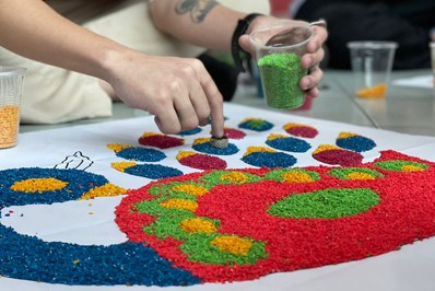 Deepavali Kolam Art Decoration