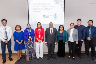 UCSI University and Delhi Pharmaceutical Sciences and Research University (DPSRU) MoU Signing Ceremony