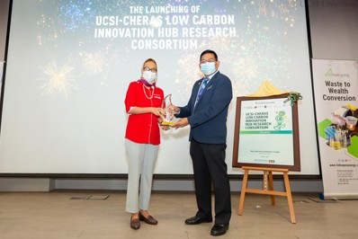 The launching ceremony of UCSI Cheras-Low Carbon Innovation Hub Research Consortium 