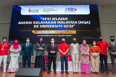 Malaysian Qualifications Agency (MQA) Visit to UCSI University 