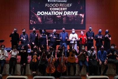 UCSI Flood Relief Concert Donation Drive