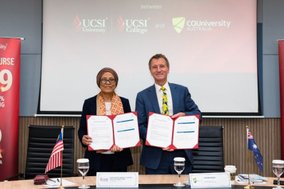 MoU Signing between UCSI University and Central Queensland University