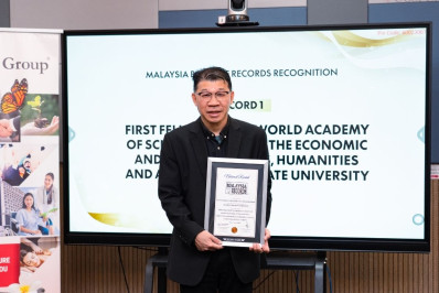 UCSI professor makes history with TWAS fellowship UCSI professor makes history with TWAS fellowship