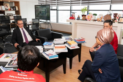 Visitation of Ambassador of the Hashemite Kingdom of Jordan