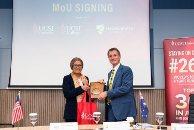 MoU Signing between UCSI University and Central Queensland University