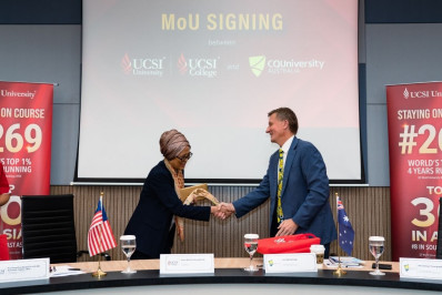 MoU Signing between UCSI University and Central Queensland University