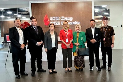 Visit by the Indonesian delegation to UCSI University