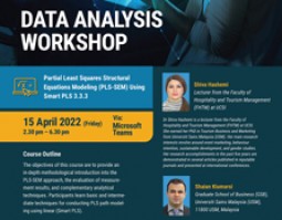 Data Analysis Workshop : Partial Least Squares Structural Equations Modeling (PLS-SEM) Using Smart PLS 3.3.3