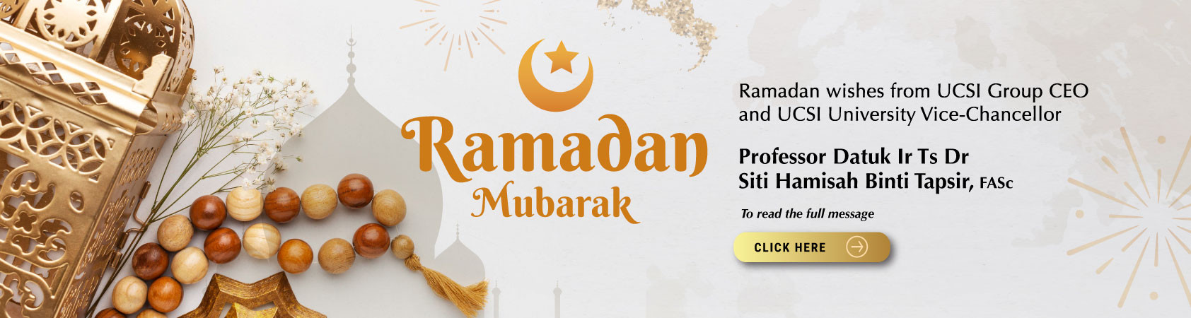 VC Ramadan Message