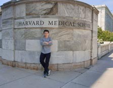 Future doctors were thrilled to learn at Harvard University