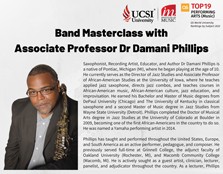Band Masterclass With Associate Professor Dr Damani Phillips