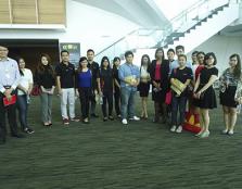  GROUP PHOTO: UCSI University students during their tour of Kuching’s Iconic Borneo Convention Centre Kuching.