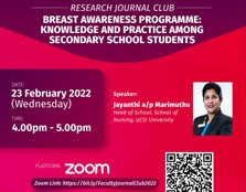 Breast Awareness Programme