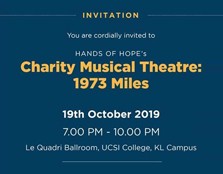 HANDS OF HOPE'S Charity Musical Theatre: 1973 Miles