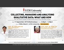 Collecting, Managing And Analysing Qualitative Data: What And How