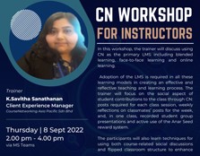 CN Workshop for Instructors 