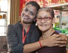 It was the humbling experience of having her Chinese patient call her ‘daughter’ that convinced SobanaMuthu (left), of UCSI University, that her patients are and will always be, her focus as a future doctor.