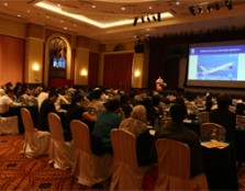 Participants of UCSI University’s 1st International Education Conference listening attentively to Dr. Gavin’s keynote address One of the highlights of the conference was the forum entitled Leadership in Internationalising Higher Education which was led by