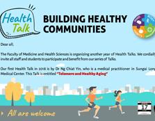 Health Talk: Building Healthy Communities