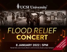 UCSI Flood Relief Concert Donation Drive