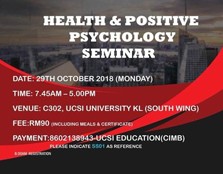 Health & Positive Psychology Seminar